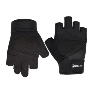 Par Guantes Fitness SoftTech Negro | FullFit