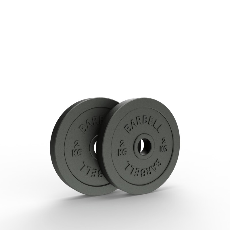 Par Discos Preolímpicos 2kg | Barbell