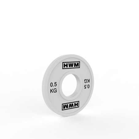 Disco Olímpico Fraccional 0.5kg (Unidad) | HWM® | 2da Selección