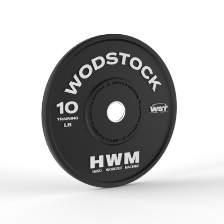 Bumper Plate 10lb Wodstock Edición Limitada (Unidad) | HWM | 2da Selección