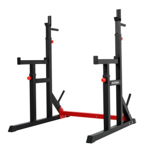 Squat Rack Ajustable Con Soporte De Fondos | Forza