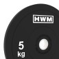 Par Bumper Plates Classic Black 5kg | HWM®