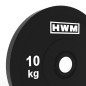 Par Bumper Plates Classic Black 10kg | HWM®