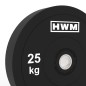 Par Bumper Plates Classic Black 25kg | HWM®