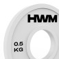 Par Discos Olímpicos Fraccionales 0.5kg | HWM®