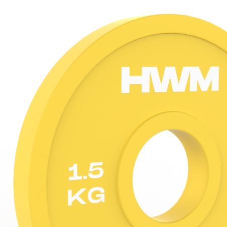 Par Discos Olímpicos Fraccionales 1.5kg | HWM®