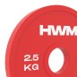 Par Discos Olímpicos Fraccionales 2.5kg | HWM®