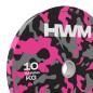 Par Bumper Plates Pink Color 10kg | HWM®