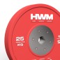 Par Bumper Plates Competición 25kg | HWM®