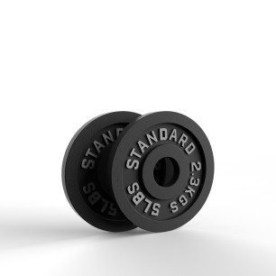 Par Discos Olímpicos 5lb | Barbell Standard | 2da Selección