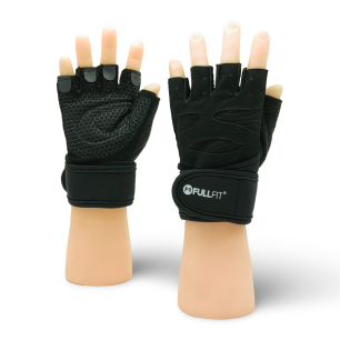 Par Guantes Fitness Defender Negro | FullFit