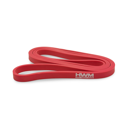 Banda de Resistencia X-Light 13mm 25lbs Rojo | HWM®