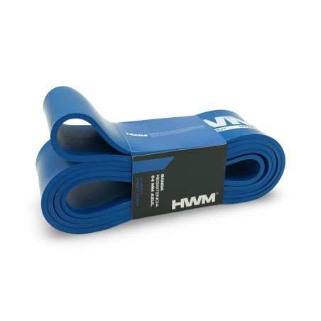 Banda de Resistencia X-Heavy 64mm 175lbs Azul | HWM