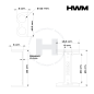 Soporte de Barra x2 Accesorio Delta | HWM®