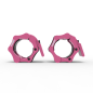 Par Collarines Olímpicos de PVC 50mm Rosado | HWM®