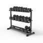 Pack 8 Pares de Mancuernas (2.5 a 20kg) + Rack | HWM® Pack 8 Pares de Mancuernas (2.5 a 20kg) + Rack | HWM®