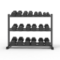 Pack 10 Pares de Mancuernas (2.5 a 25kg) + Rack | HWM® Pack 10 Pares de Mancuernas (2.5 a 25kg) + Rack | HWM®