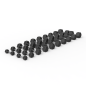 Pack 10 Pares de Mancuernas Hexagonales (2.5 a 25kg) | HWM® Pack 10 Pares de Mancuernas Hexagonales (2.5 a 25kg) | HWM®