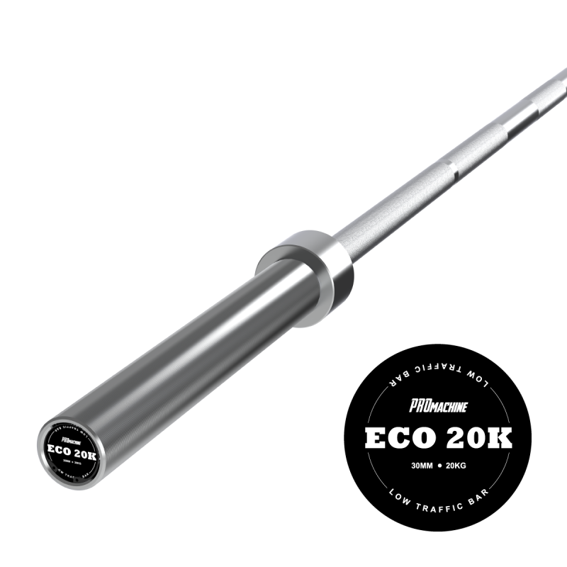 Barra Olímpica 20kg 220cm Eco Serie | PROmachine Barra Olímpica 20kg 220cm Eco Serie | PROmachine