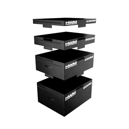 Set 4 Plyo Box Apilables - 2da Selección | HWM