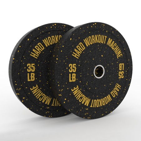 Par Crumb Bumper Plates 35lb - 2da Selección | HWM®