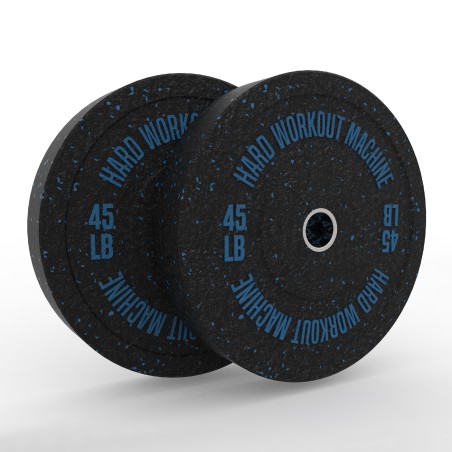 Par Crumb Bumper Plates 45lb - 2da Selección | HWM®