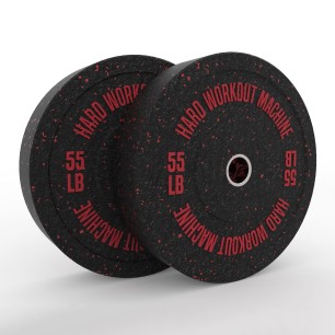 Par Crumb Bumper Plates 55lb - 2da Selección | HWM®