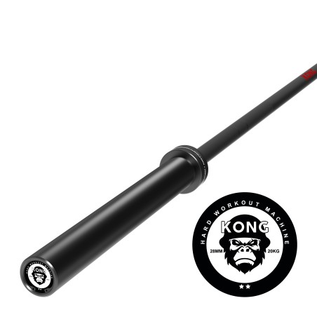 Barra Olímpica Cerakote Black 20kg - 2da Selección | KONG