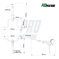 Tríceps Dip Accesorio Banco B814 - 2da Selección | PROmachine Tríceps Dip Accesorio Banco B814 - 2da Selección | PROmachine