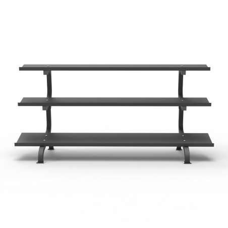 Rack Para Mancuernas Monster Horizontal 3 Bandejas | HWM®