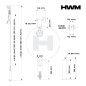 Cable Polea Rack Pro 2.0 Accesorio Alpha | HWM®
