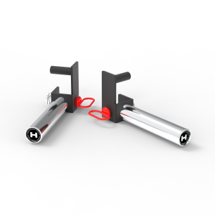 Par Soportes de Discos Olímpicos Accesorio Alpha | HWM®