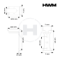Soporte de Barra x1 Accesorio Alpha | HWM®