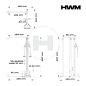 Polea Lateral Dual Accesorio Alpha | HWM®