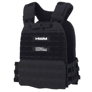 Chaleco de Lastre Táctico Black 20kg | 2da Selección | HWM