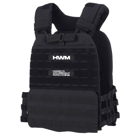 Chaleco de Lastre Táctico Black 20kg | 2da Selección | HWM