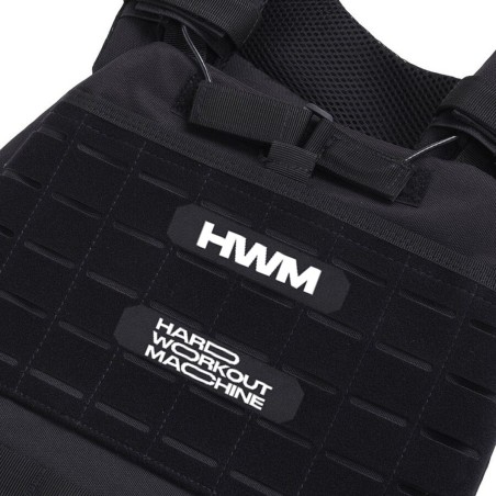 Chaleco de Lastre Táctico Black 20kg | 2da Selección | HWM