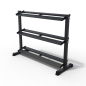 Rack para Mancuernas 3 Niveles Horizontal | HWM®