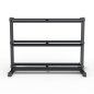 Rack para Mancuernas 3 Niveles Horizontal | HWM®