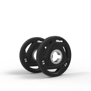 Par Discos Olímpicos Grip Rubber 2.5kg | PROmachine