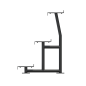 Rack para Kettlebells 3 Niveles | HWM®