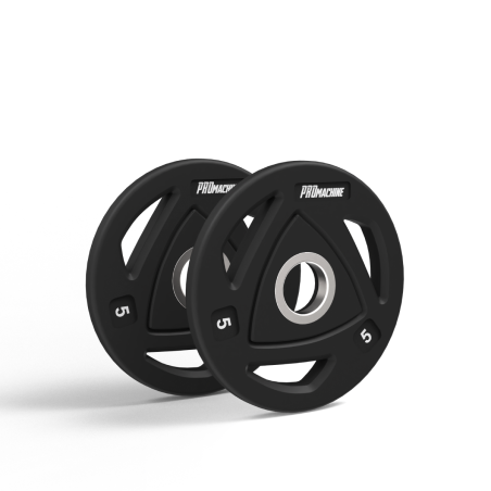 Par Discos Olímpicos Grip Rubber 5kg | PROmachine