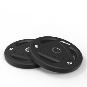 Par Discos Olímpicos Grip Rubber 20kg | PROmachine