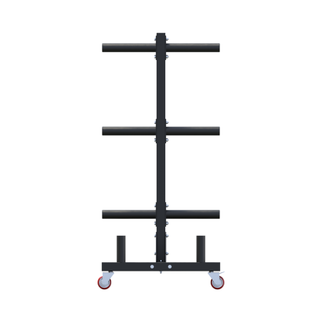 Rack Para Discos y Barras Con Ruedas | HWM®