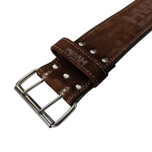 Heavy Duty Leather Weightlifting Belt | HWM