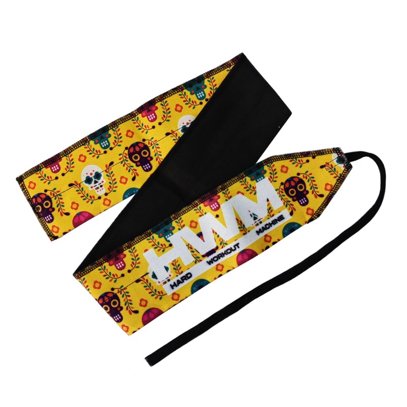 Cotton Wrist Wraps Skull | HWM Cotton Wrist Wraps Skull | HWM