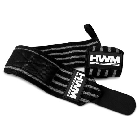 Elastic Wrist Wraps Black | HWM