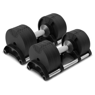 Mancuernas Ajustables 2 x 20kg + Rack | PROmachine