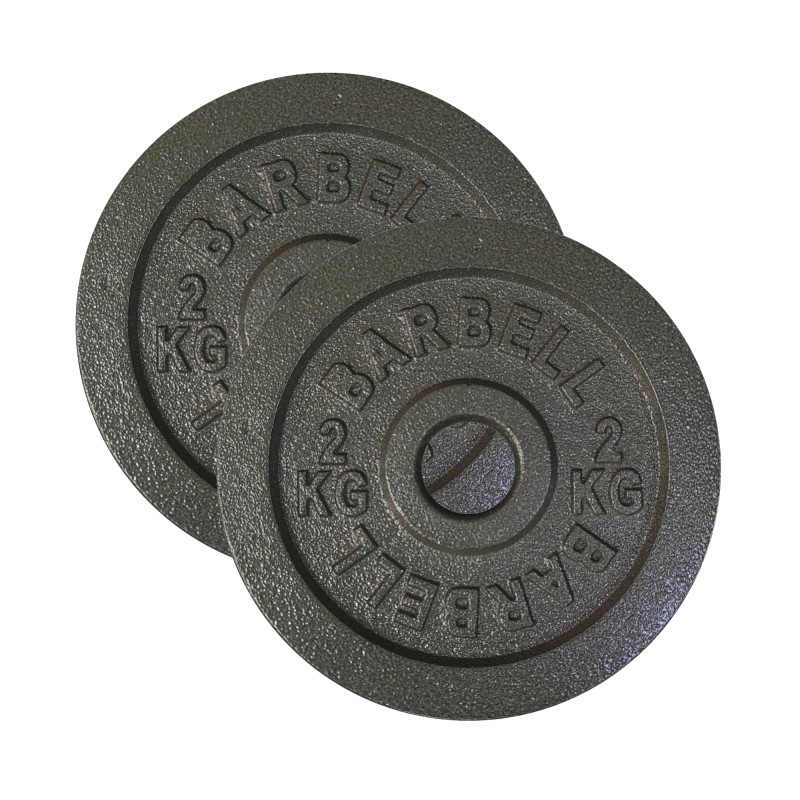 Discos Preolímpicos 2kg (Par) | Barbell