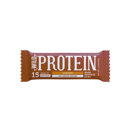 Barrita de Proteína Wild Protein Caramel (Unidad) | WILD FOODS